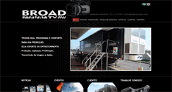 Desktop Screenshot of broadcasting.com.br