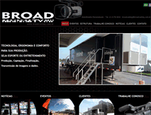 Tablet Screenshot of broadcasting.com.br